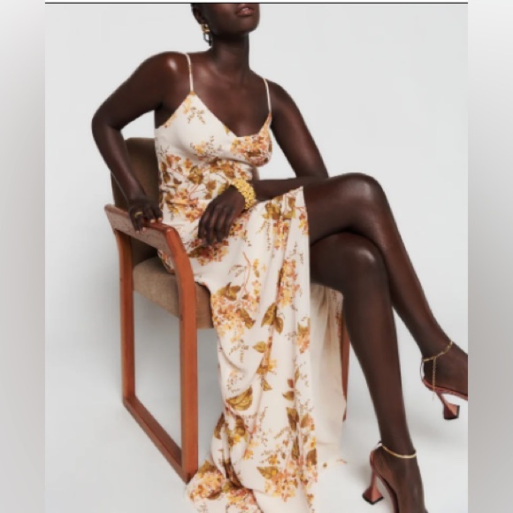 Reformation Pyper maxi Dress size 8 - Picture 5 of 16